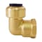Apollo 1/2 in. Brass Push-to-Connect x 1/2 in. Female Pipe Thread 90-Degree Elbow FSBFE12 - alternate 1